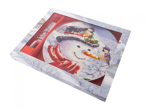 Блюдо для торта з лопаткою "Різдвяна колекція" 27см