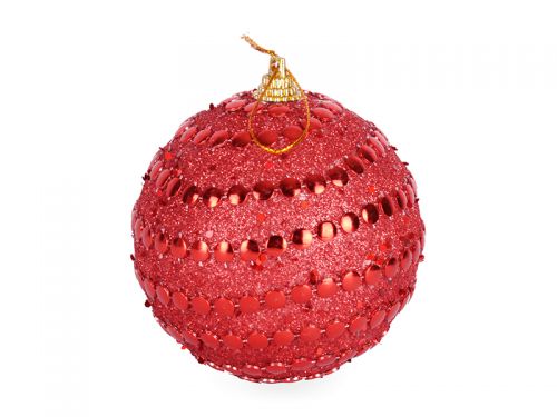 Набір ялинкових кульок 3шт, 8см