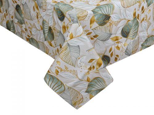 Скатертина водовідштовхувальна "Paladium" олива 140х140см