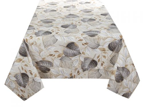 Скатертина водовідштовхувальна "Paladium" сірий 140х240см