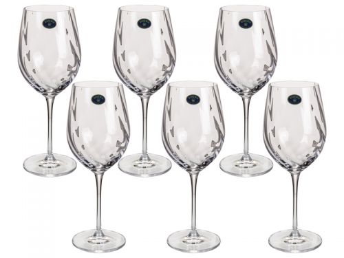 Набір келихів для вина "URIA OPTIC" 480 мл 6шт