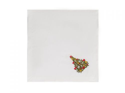 Серветка 40х40 см в асортименті (поліестр)