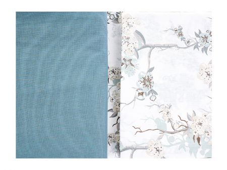 Комплект постільної білизни Calandre ранфорс 200x220 см + 4н.50x70 см