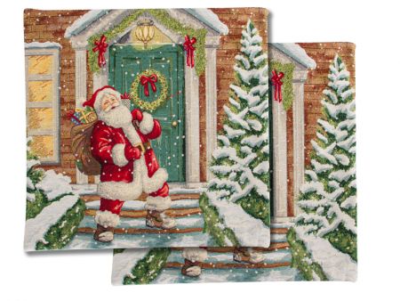 Наволочка гобелен Dorita lurex 47ъ47см