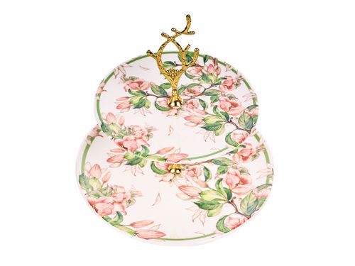 Блюдо двоярусне 19см та 26см