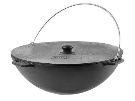 Казан азiатський чавунний з чавунною кришкою TM 