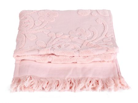 Рушник arya 50 x 90см пудра isabel soft
