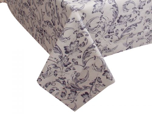 Скатертина водовідштовхувальна "Ornamental" сірий 140х140см