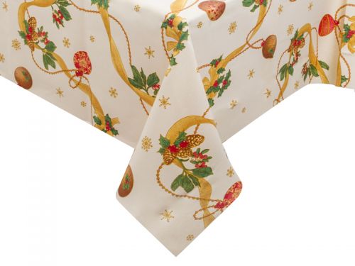 Скатертина водовідштовхувальна   "LAZOS BEIG" 140Х180СМ