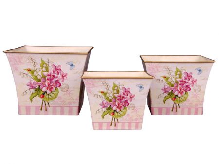 Набір кашпо 3 шт.: 11,13,16 см