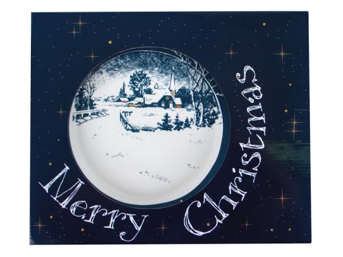 Блюдо для торта з лопаткою "NEW CHRISTMAS" 26 см