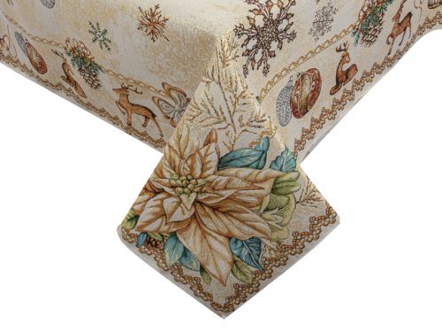 Скатертина гобелен TINSEL LUREX 140*240см