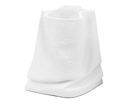 Ваза 36x27,5x36см біла