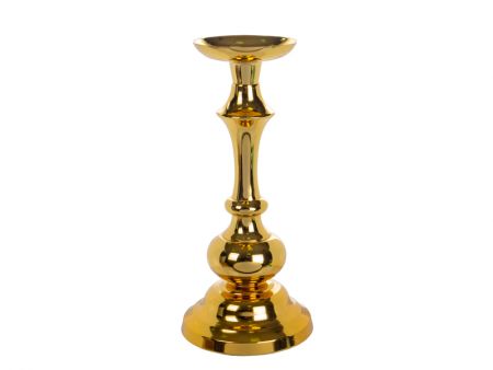 Підсвічник алюміній 28 см