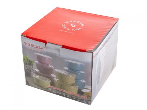 Набір салатників з кришками 3 ШТ