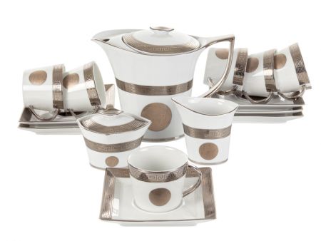 СЕРВІЗ ЧАЙНИЙ\КАВОВИЙ 6 ПЕРСОН\15 ПРЕДМЕТІВ ВИРОБНИК ЧЕХІЯ ТМ JEREMY