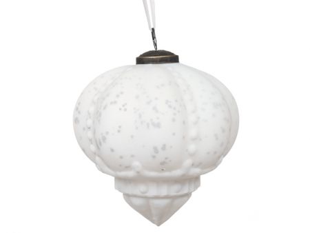 Ялинкова іграшка 13см білий