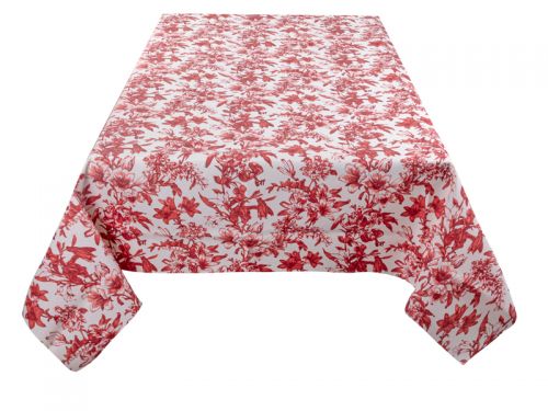Скатертина водовідштовхувальна "Corso" червоний 140Х240СМ