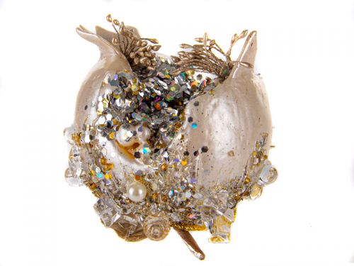 Ялинкова прикраса "ГРАНАТ" 9см