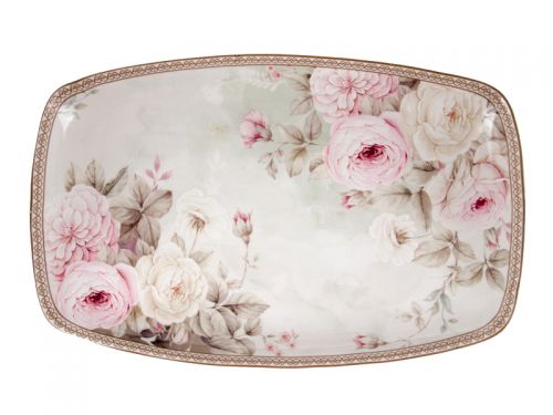 Блюдо "Англійська троянда" 30х19 СМ.