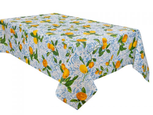 Скатертина водовідштовхувальна "LIMONES CERAMICA CIELO" 140х140СМ