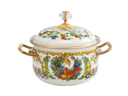 КАСТРУЛЯ ЕМАЛЬОВАНА 