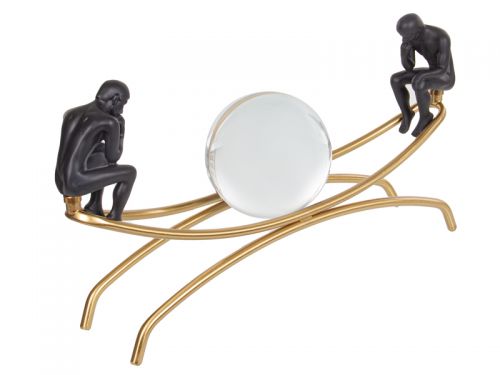 Статуетка «Баланс» 20х45 см (метал/кришталь/полістоун)