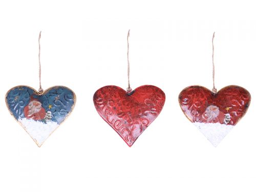 Декоративна прикраса в асортименті 11х12см (Метал)