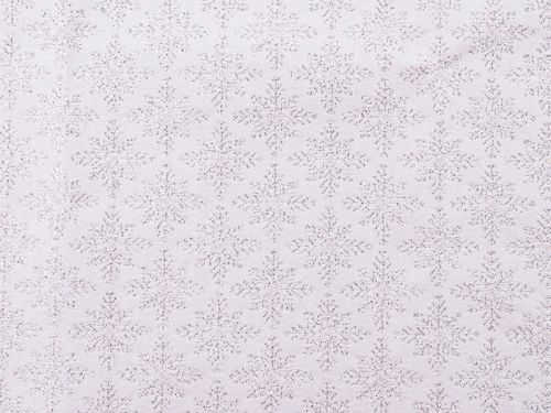 Ранер з срібним люрексом "Сніжинка" 40х100 см