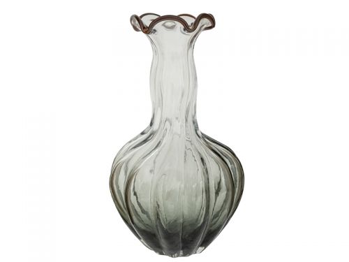 Скляна ваза 25x42 см