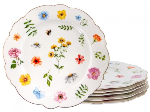 Набір тарілок "Blossom" 6 шт 21 см