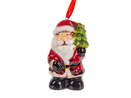 Підвіска Санта Клаус 8 см