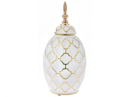 Ваза з кришкою діам 16,5x34,5см