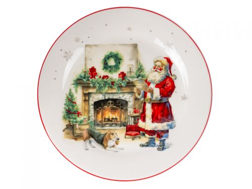 Тарілка "Таємний Санта" 21см.