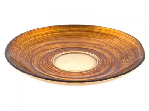 Тарілка кругла "Мареа" 16 см, золото