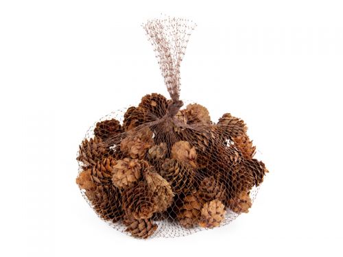 Набір декоративних шишок 100 грам (натуральні матеріали)