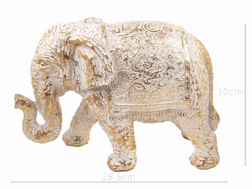 Фігурка декоративна «Слон» 28,5х12х30 см