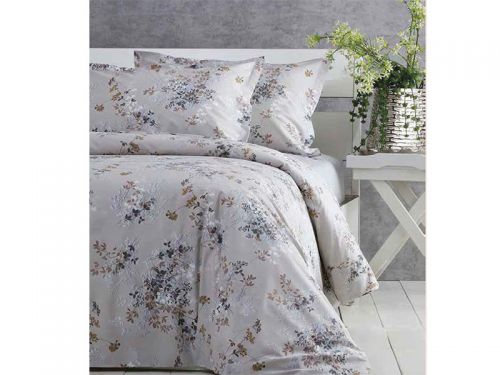 Комплект постільної білизни Mina ранфорс 200x220 см + 4н.50x70 см