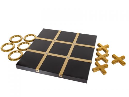 Настільна гра «Хрестики-нулики» 33х33х13 см (МДФ/метал)