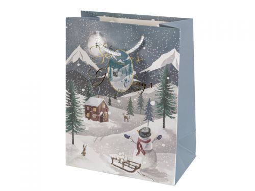 Подарунковий пакет 18х23х10 см (папір)