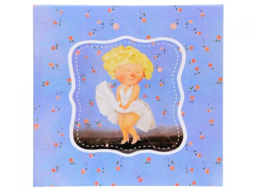 Набір з 2-х тарілок "Мерилін Монро" 19см