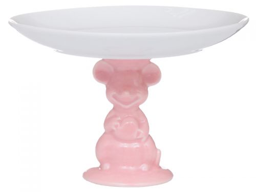 Блюдо для тістечок "Мишка" 16см