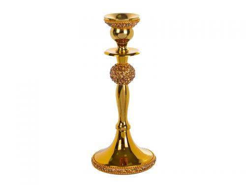 Підсвічник алюміній 20см