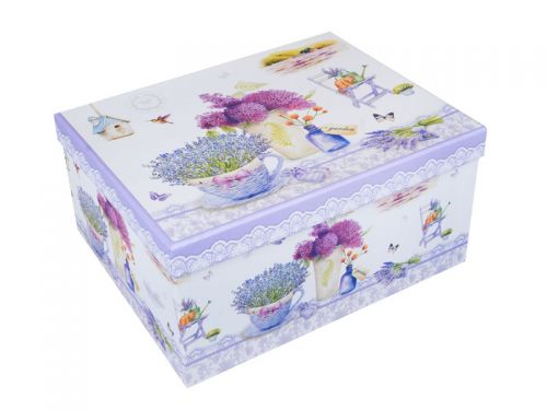 Блюдо для торта з лопаткою "Лаванда" 27см