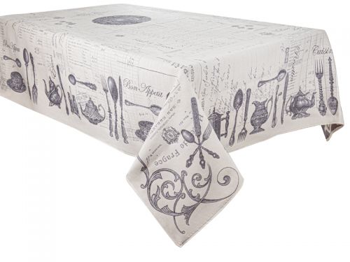Скатертина гобелен "Cuberteria" 140х300см
