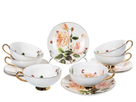 Чайний набір 12 предметів 200мл