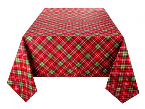 Скатертина 180X180см клітинка маленька