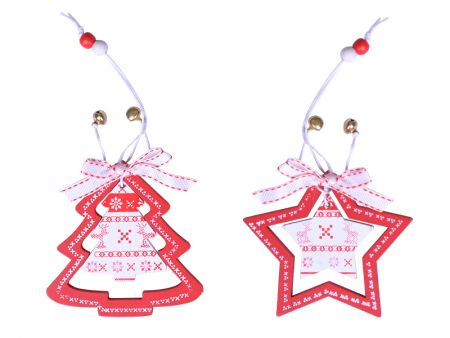 Декоративна прикраса в асортименті 10см