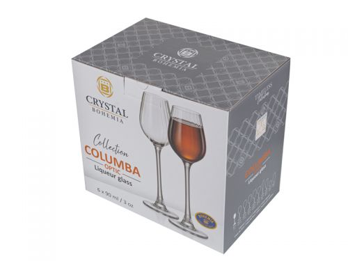 Набір чарок для горілки "Columba optic" 90 мл 6шт