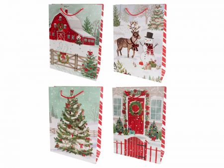 Подарунковий пакет 31х42х12 см (папір)